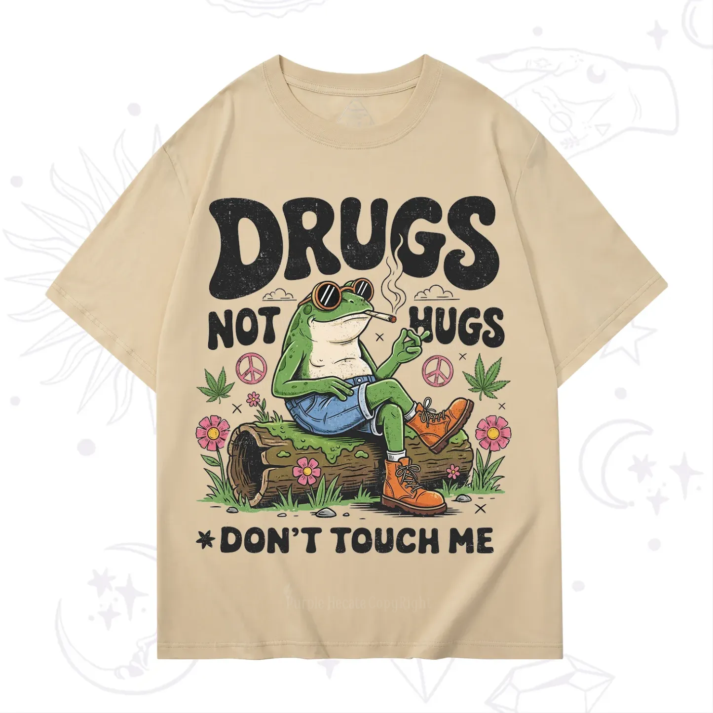 Purplehecate Drugs Not Hugs T-Shirt