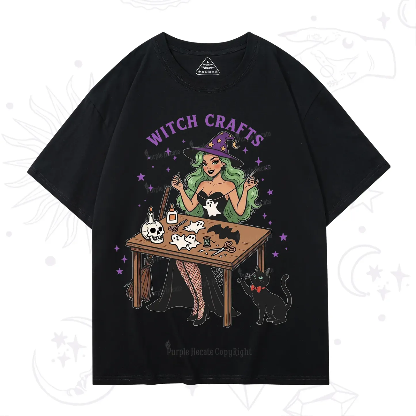 Purplehecate Quirky Witch Crafts T-Shirt