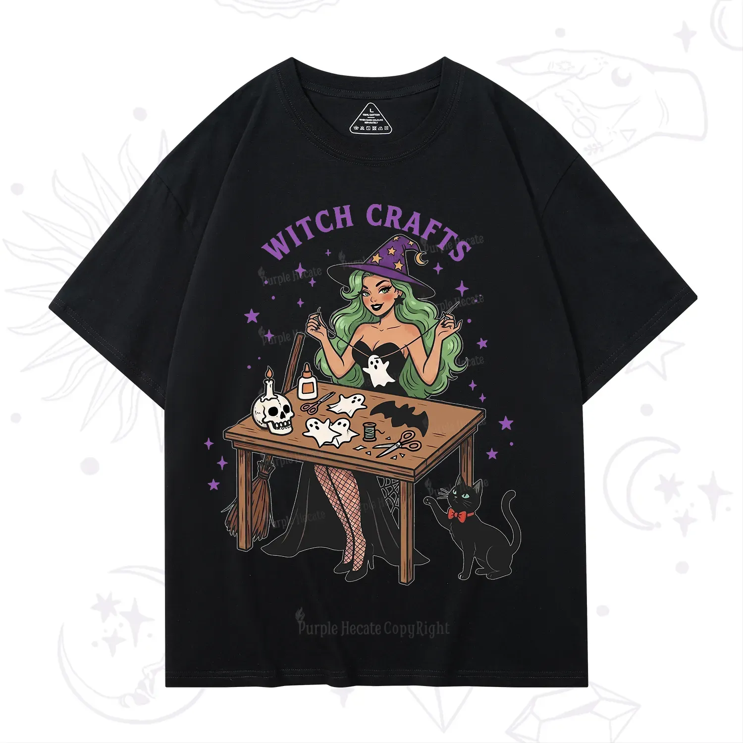 Purplehecate Quirky Witch Crafts T-Shirt