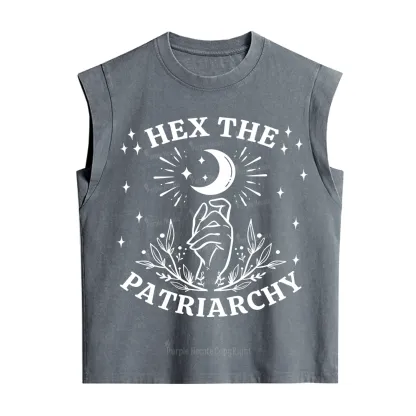 Purplehecate Hex The Patriarchy Vintage Washed Tank