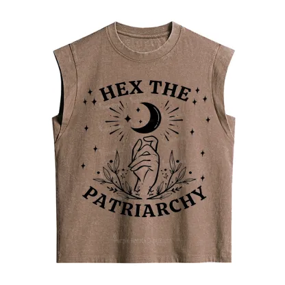 Purplehecate Hex The Patriarchy Vintage Washed Tank