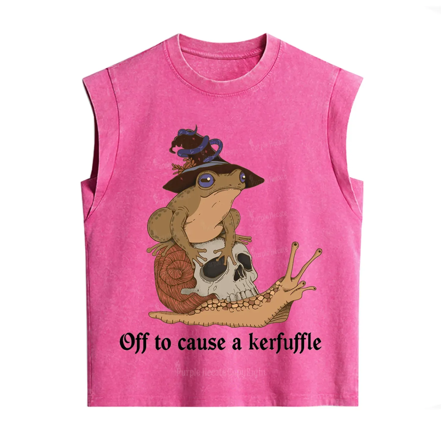 Purplehecate Off To Cause A Kerfuffle Vintage Washed Tank