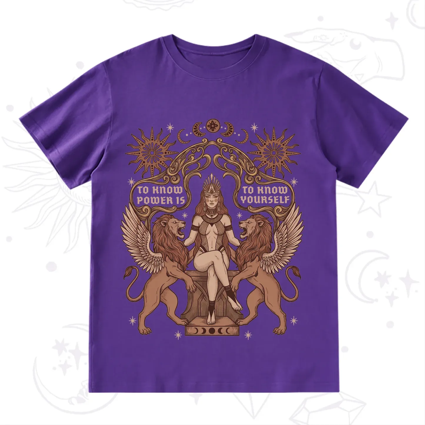Purplehecate Awakening of Power and Self-Knowledge T-Shirt