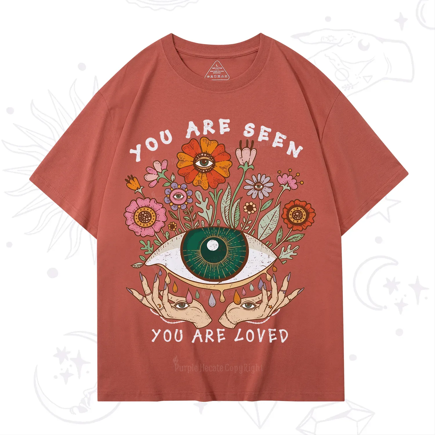 Purplehecate You Are Seen You Are Loved T-Shirt