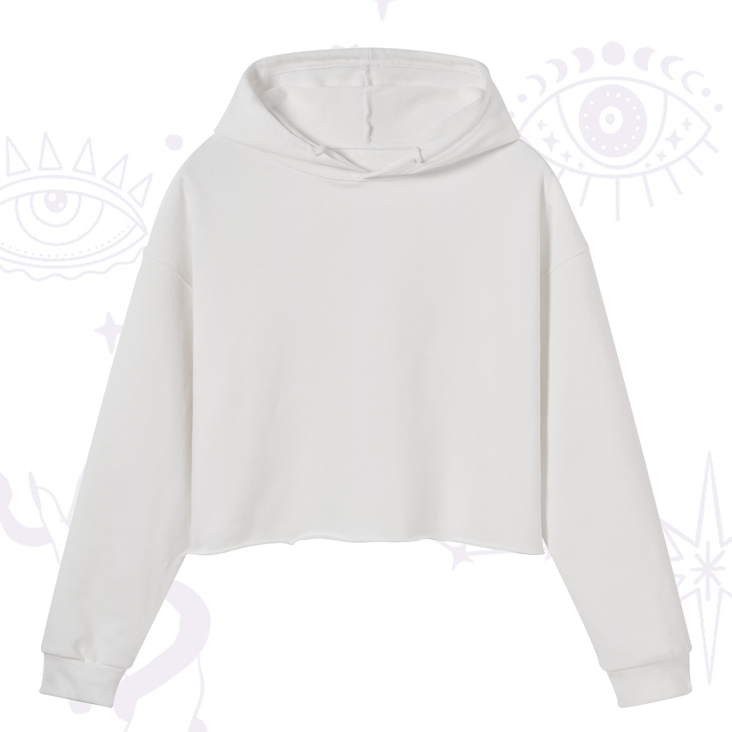 Purplehecate Crop Hoodie