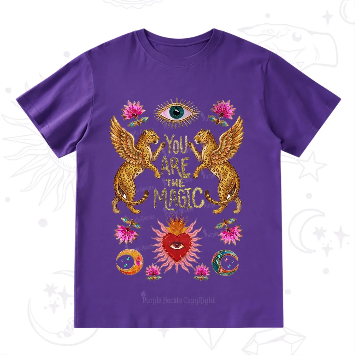 Purplehecate Vintage Tiger You Are The Magic T-Shirt