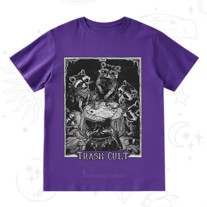 Purplehecate Trash Cult Raccoon T-Shirt