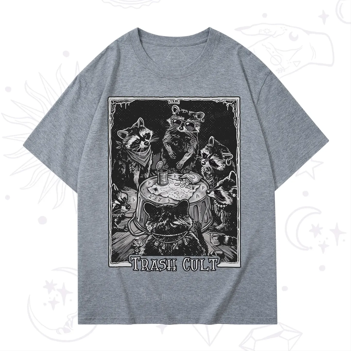 Purplehecate Trash Cult Raccoon T-Shirt