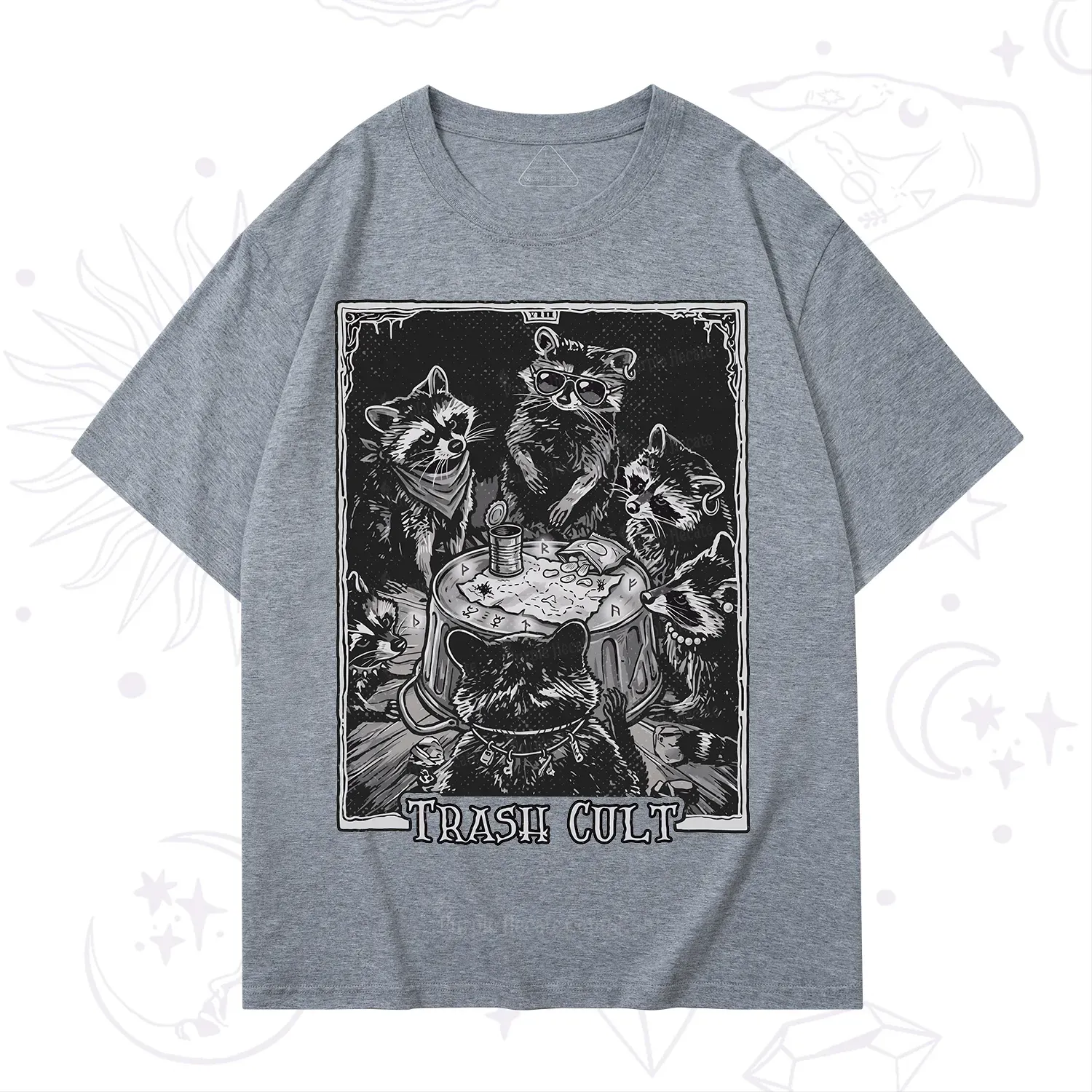 Purplehecate Trash Cult Raccoon T-Shirt