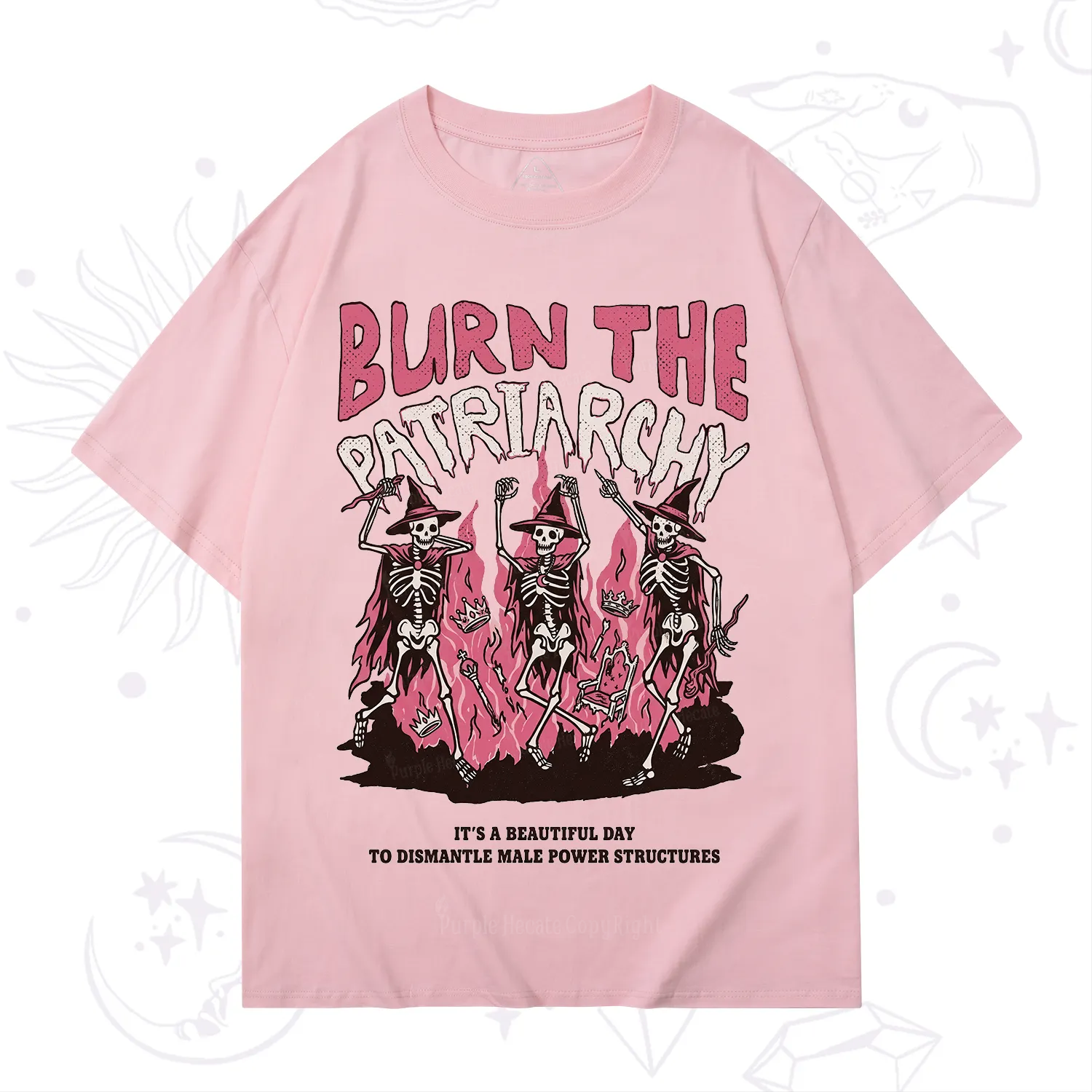 Purplehecate Burn The Patriarchy T-Shirt