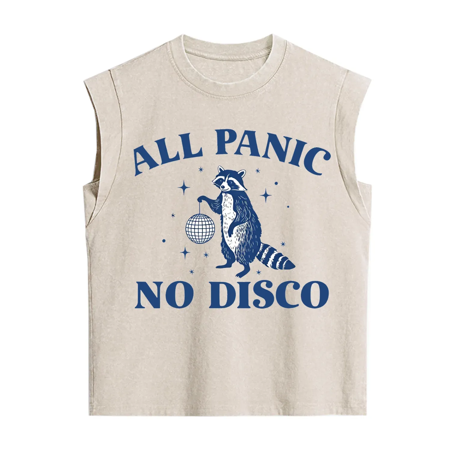 Purplehecate All Panic No Disco Vintage Washed Tank