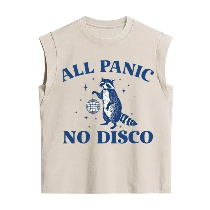 Purplehecate All Panic No Disco Vintage Washed Tank