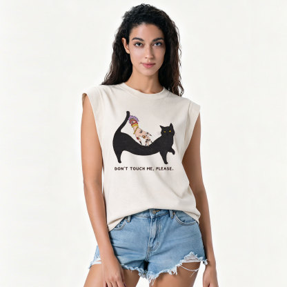 Purplehecate Don't Touch Me Vintage Washed Tank
