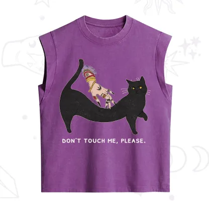 Purplehecate Don't Touch Me Vintage Washed Tank