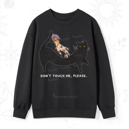 Purplehecate Don't Touch Me Sweatshirt