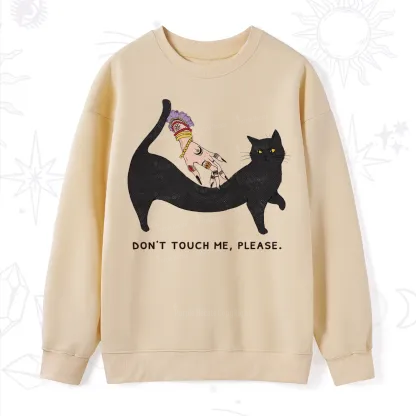 Purplehecate Don't Touch Me Sweatshirt