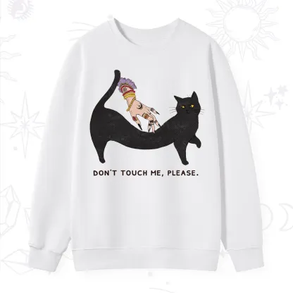 Purplehecate Don't Touch Me Sweatshirt