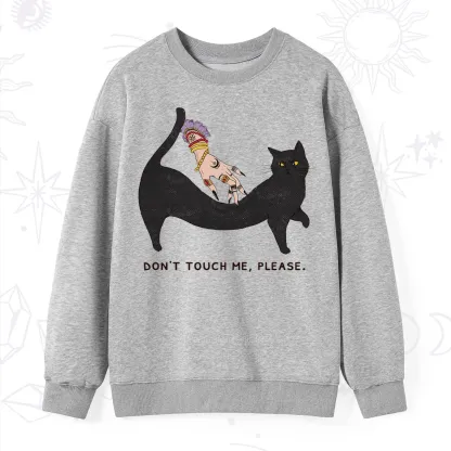 Purplehecate Don't Touch Me Sweatshirt