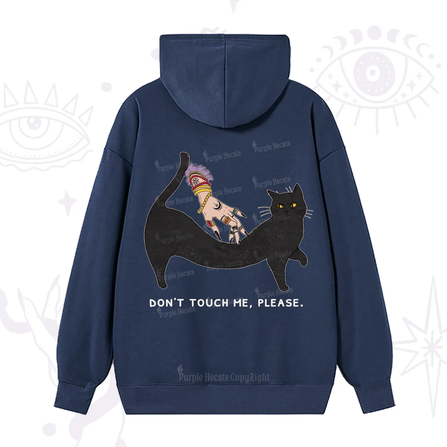 Purplehecate Don't Touch Me Hoodie