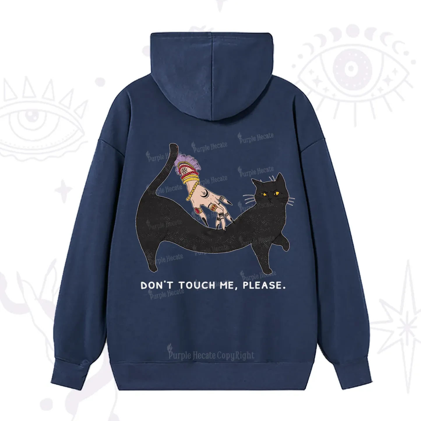 Purplehecate Don't Touch Me Hoodie