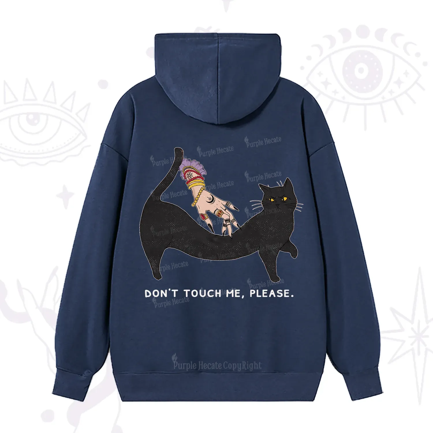 Purplehecate Don't Touch Me Hoodie