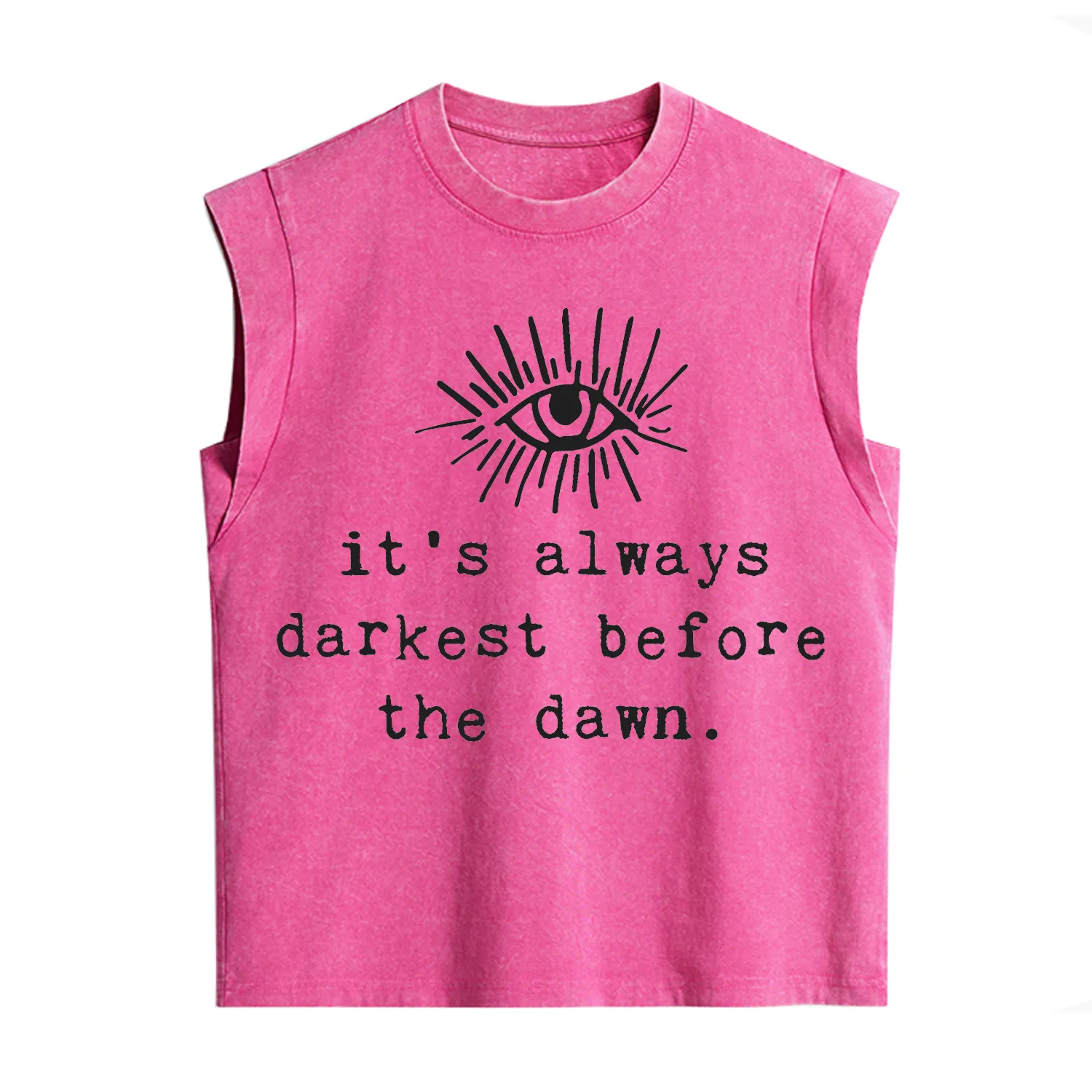 Purplehecate It's Always Darkest Before Dawn Vintage Washed Tank