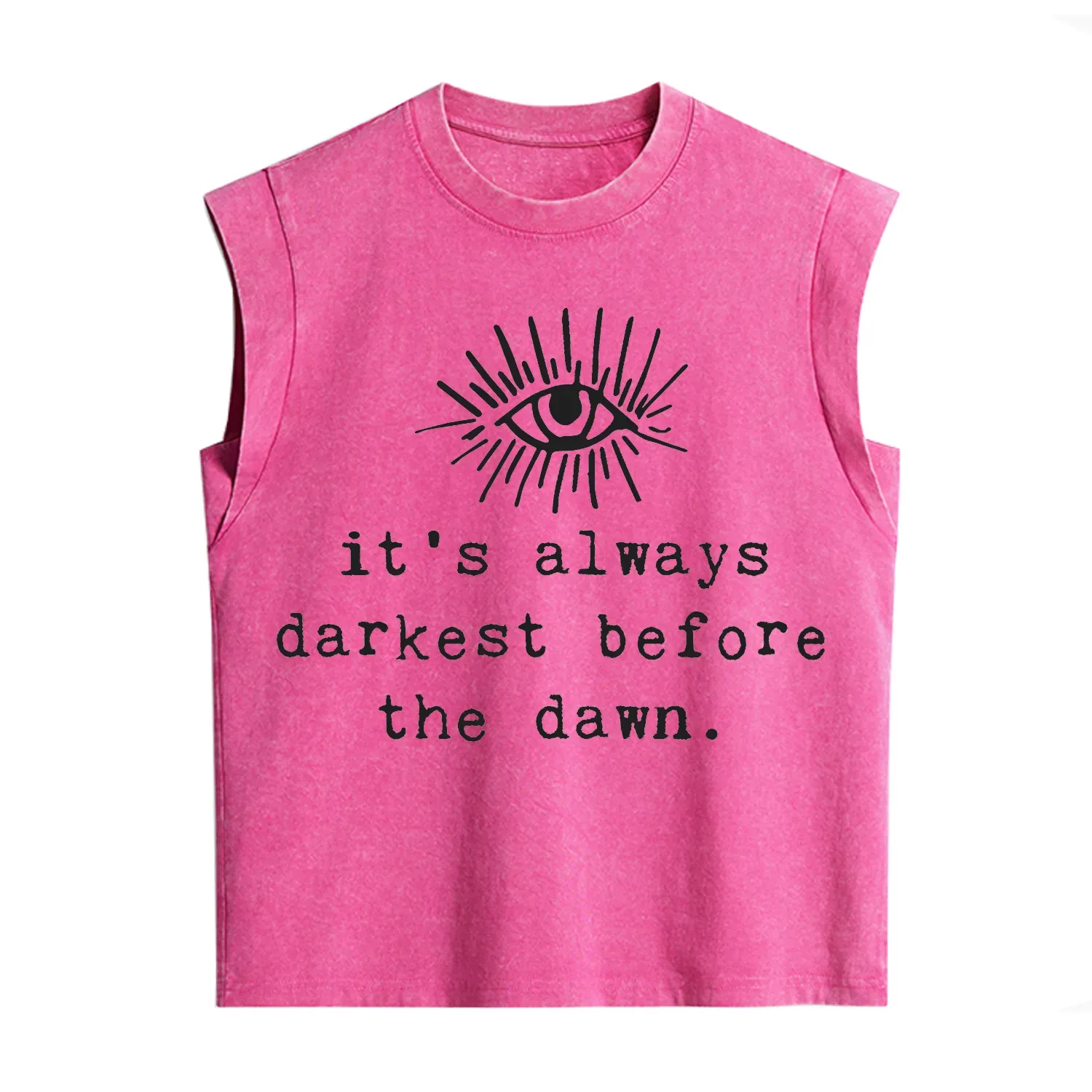 Purplehecate It's Always Darkest Before Dawn Vintage Washed Tank