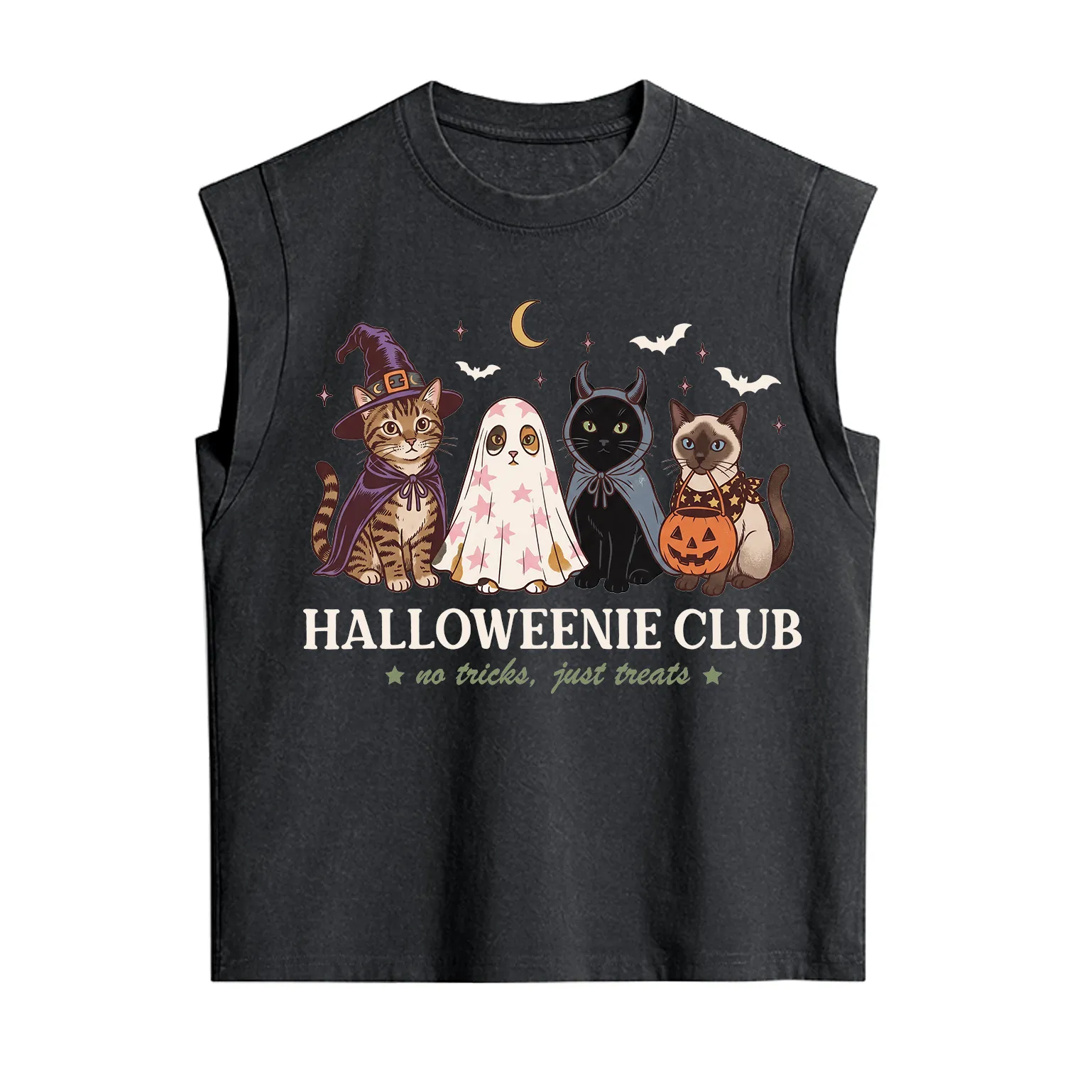 Purplehecate Halloweenie Club Vintage Washed Tank