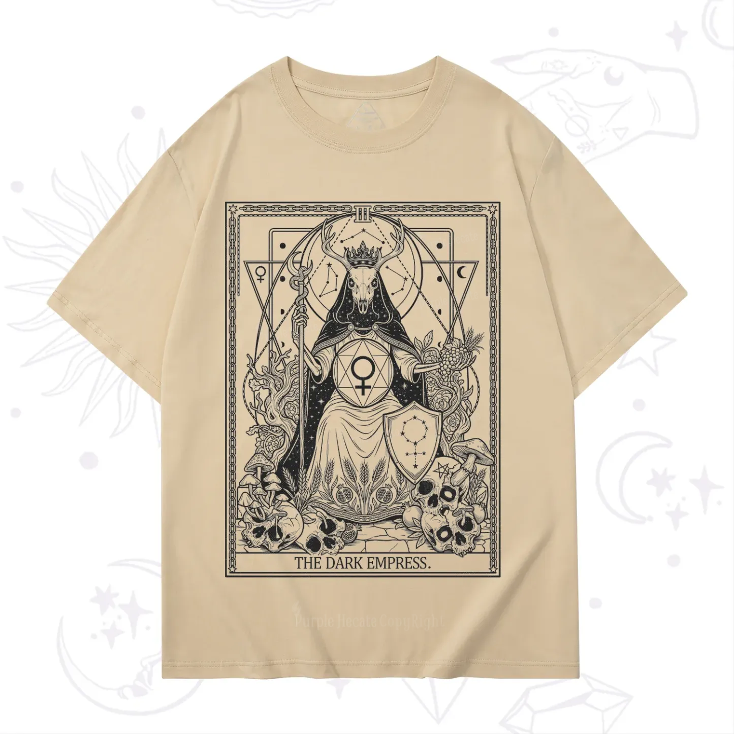 Purplehecate The Dark Empress T-Shirt
