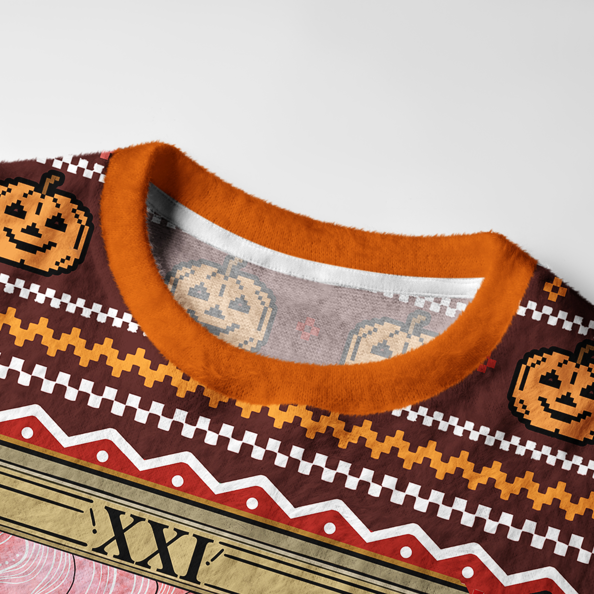 Purplehecate The Reader Tarot Card Ugly Halloween Sweatshirts
