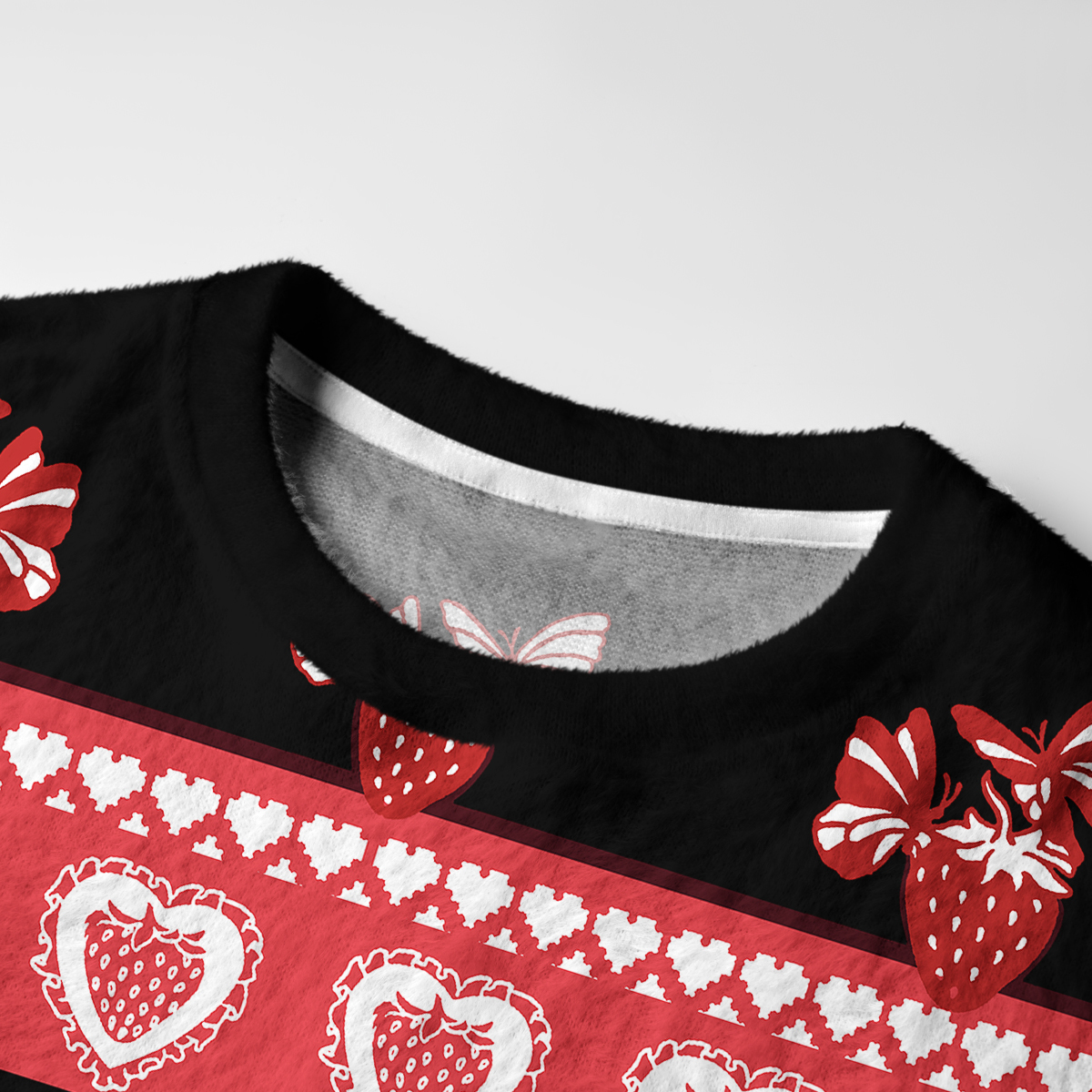 Purplehecate Wings of Fantasy Ugly Valentine Sweatshirt