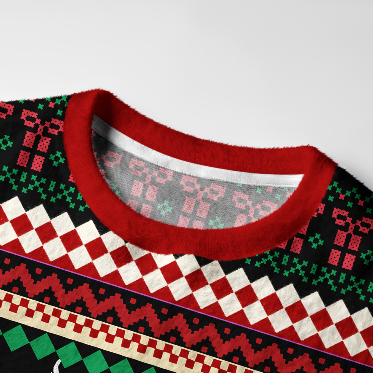 Purplehecate Live Laugh Lucifer Ugly Christmas Sweatshirts