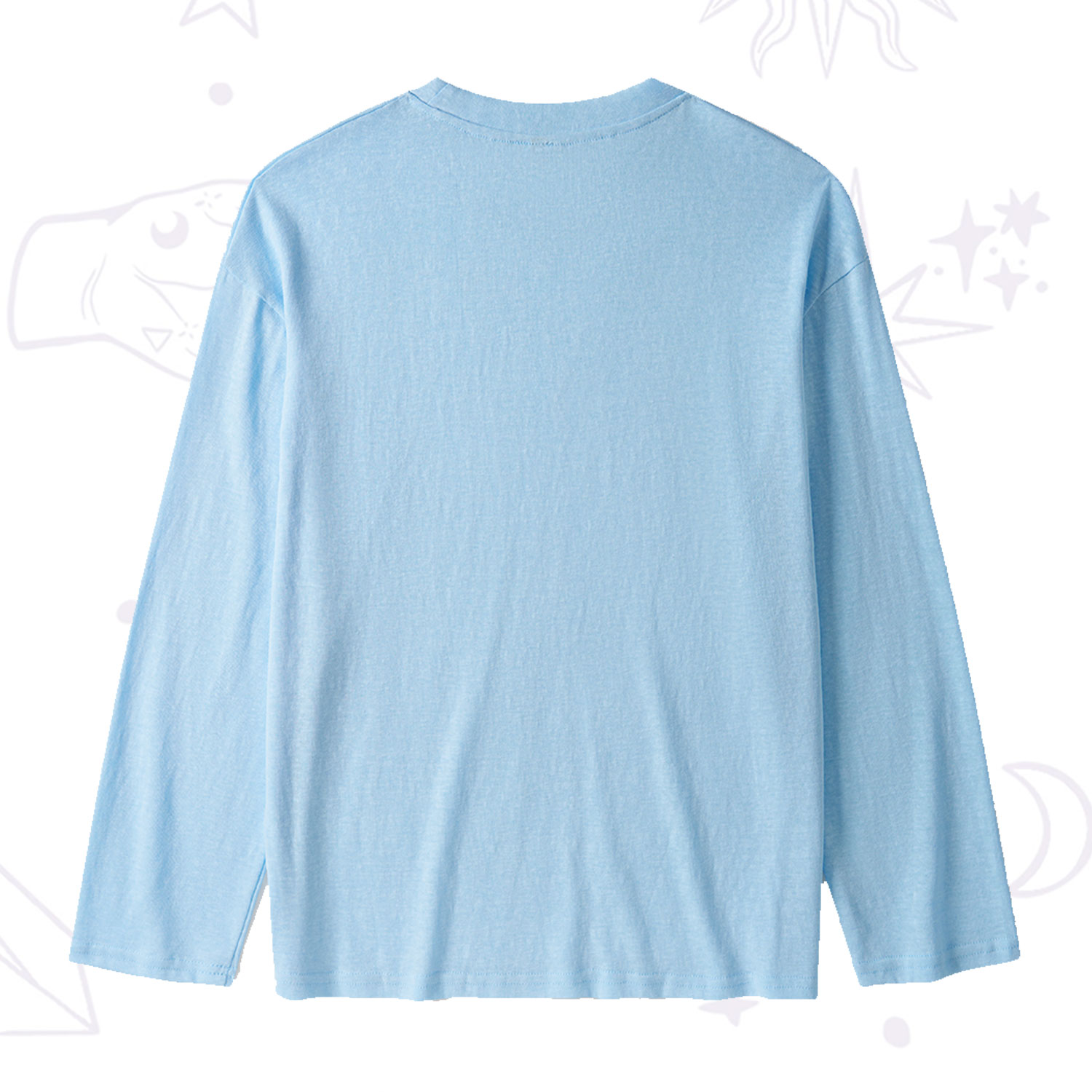 Purplehecate Evil Eye Slub Long Sleeve T-Shirt