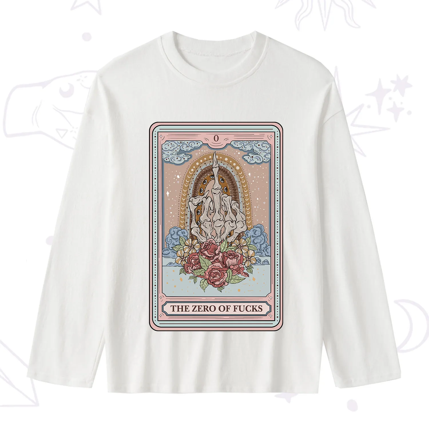[Copy]Purplehecate Evil Eye Slub Long Sleeve T-Shirt