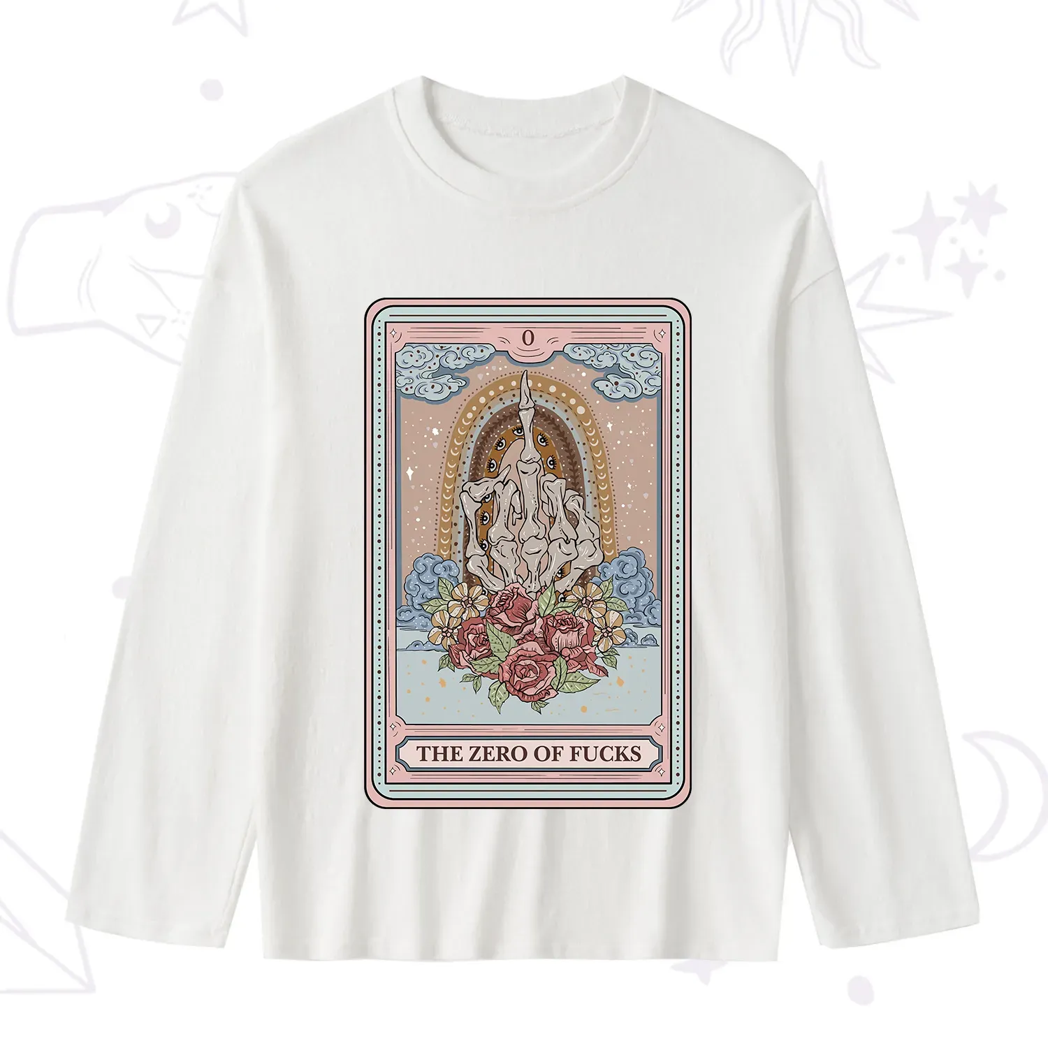 [Copy]Purplehecate Evil Eye Slub Long Sleeve T-Shirt