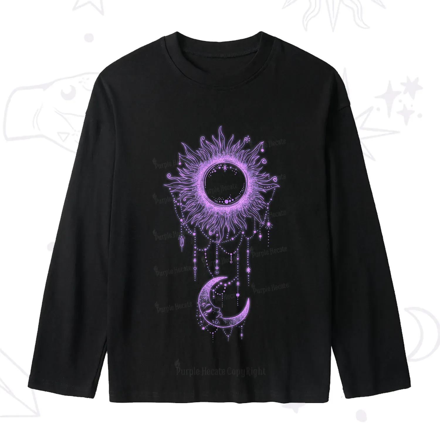 [Copy]Purplehecate Go Sage Yourself Slub Long Sleeve T-Shirt