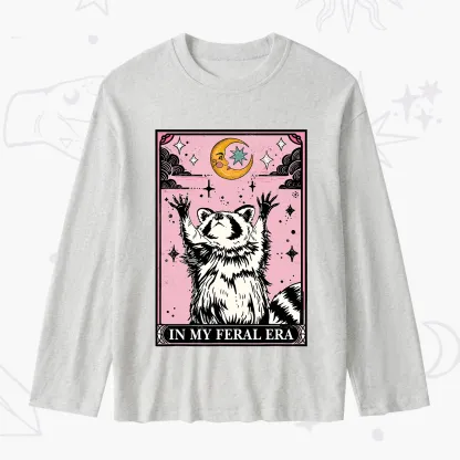 [Copy]Purplehecate Funny Possum Sorry I Can't I'm Dead Slub Long Sleeve T-Shirt