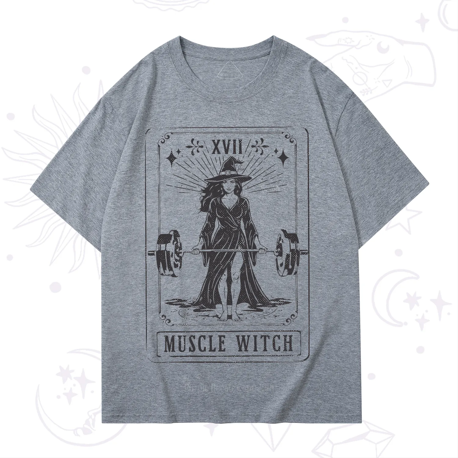 Purplehecate The Muscle With Tarot T-Shirt