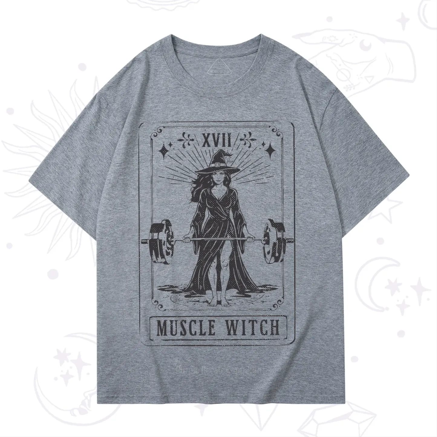 Purplehecate The Muscle With Tarot T-Shirt