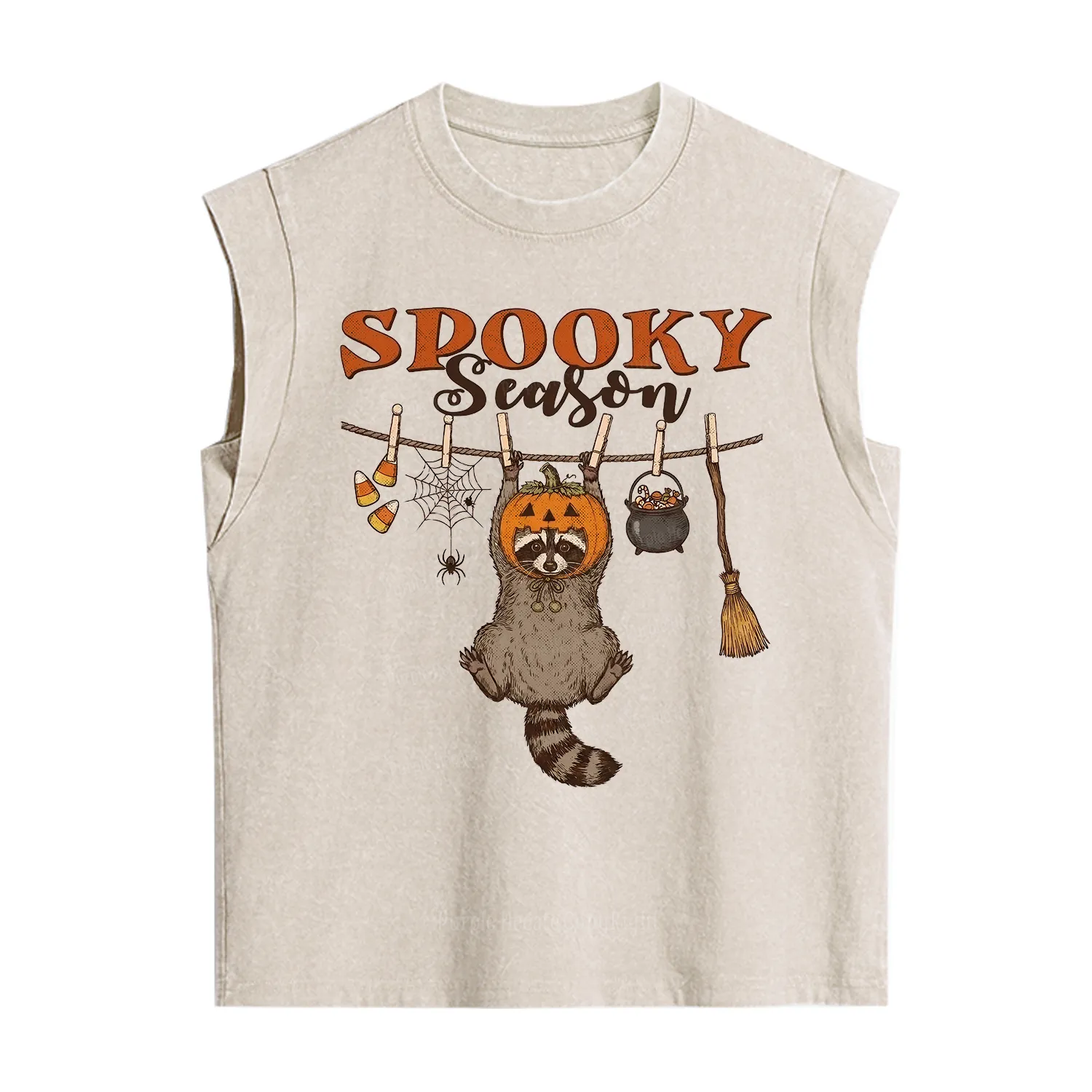 Purplehecate Spooky Season Vintage Washed Tank