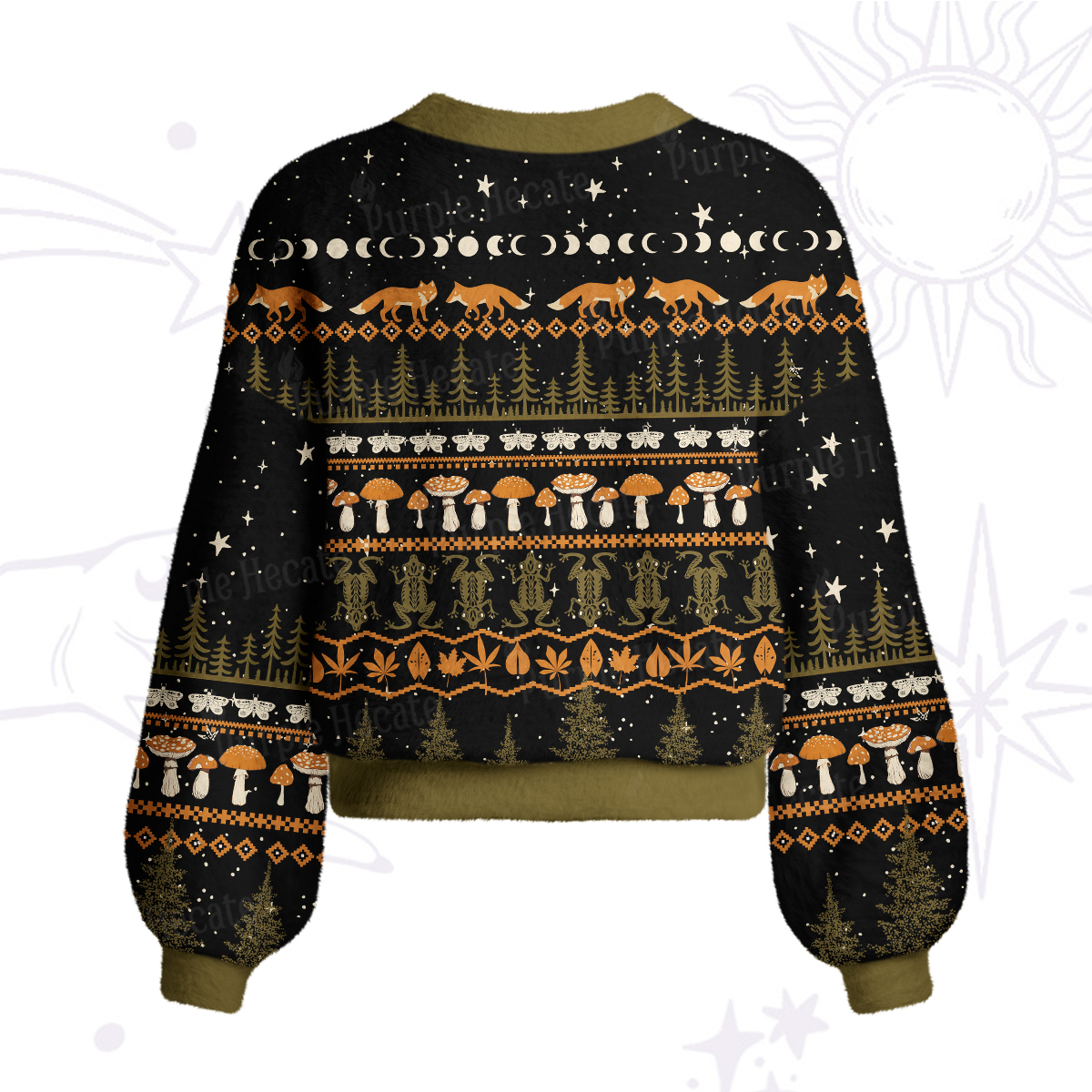Purplehecate Mystic Woods Cardigan Sweaters