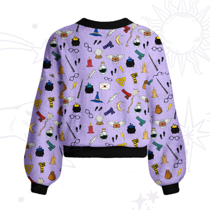 Purplehecate Wizard School Magic Cardigan Sweaters