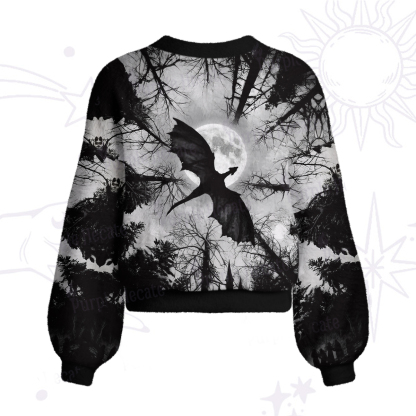 Purplehecate Dark Fantasy Dragon Cardigan Sweaters