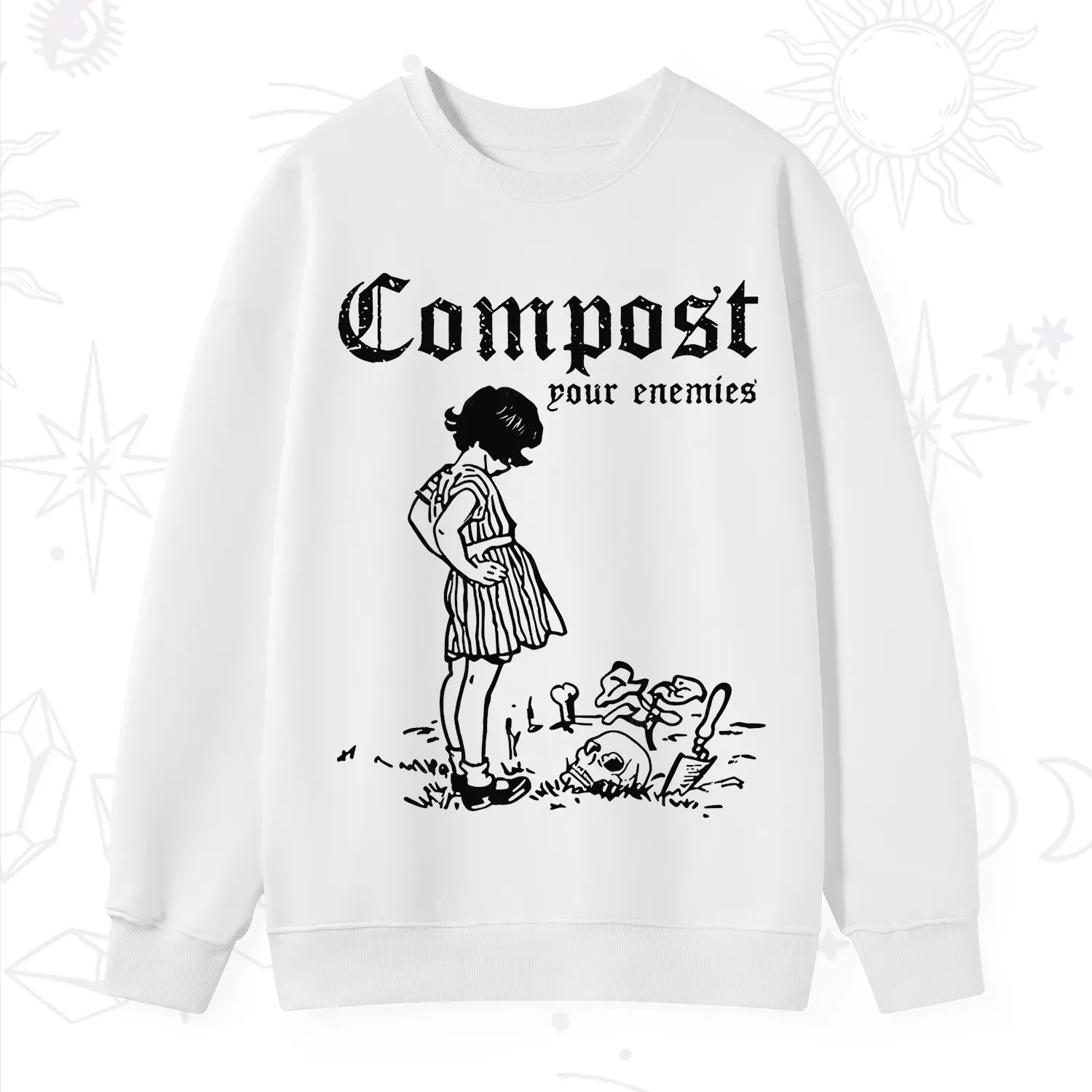 Purplehecate Compost Your Enemies Sweatshirt
