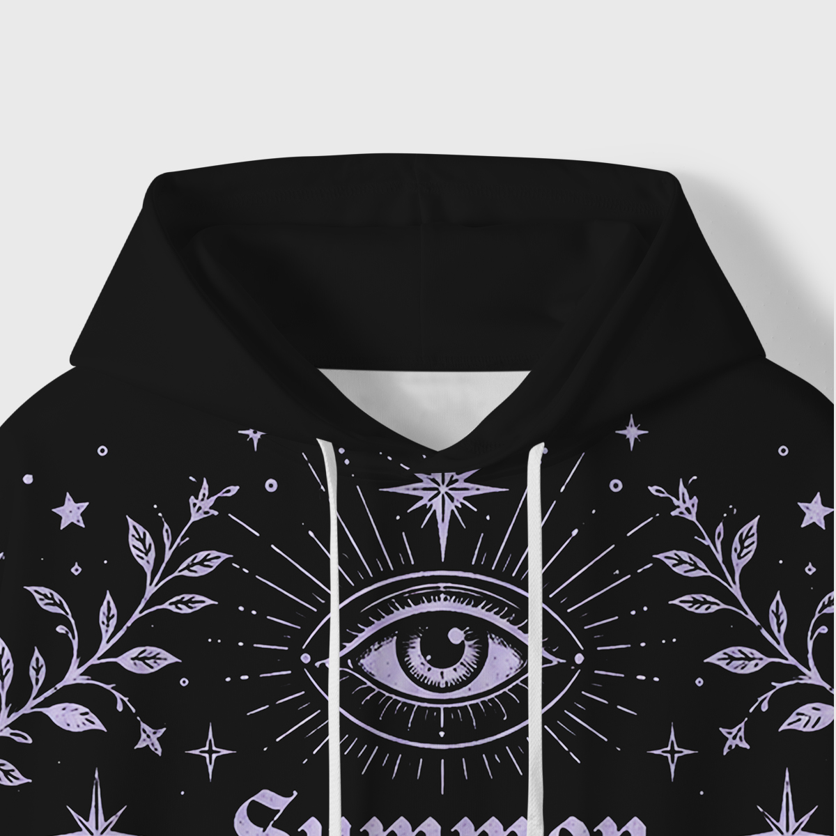 Purplehecate Summon The Power All-Over Print Hoodie