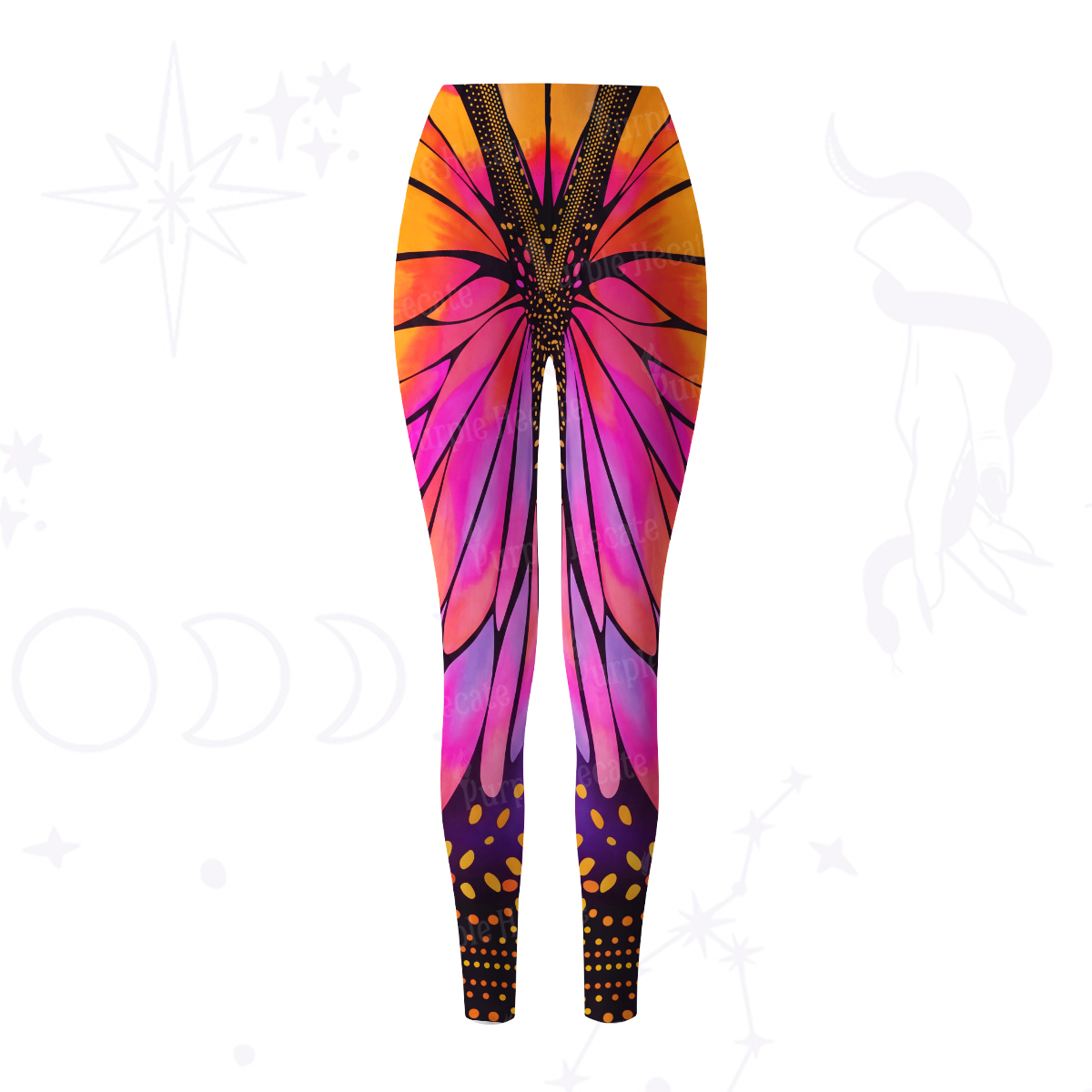 Purplehecate Butterfly Wings Yoga Pants