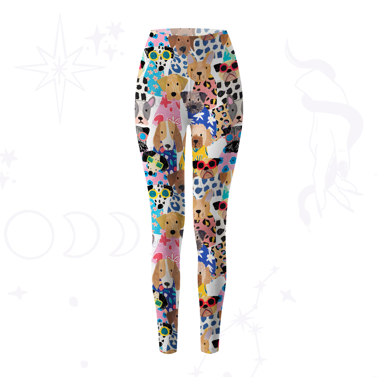 Purplehecate Puppy Parade Yoga Pants