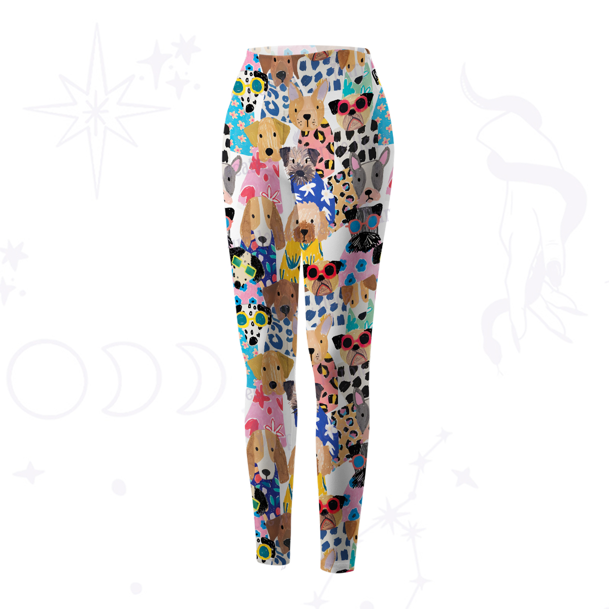 Purplehecate Puppy Parade Yoga Pants