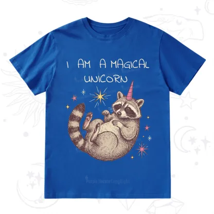 Purplehecate I Am A Magical Unicorn Raccoon T-Shirt