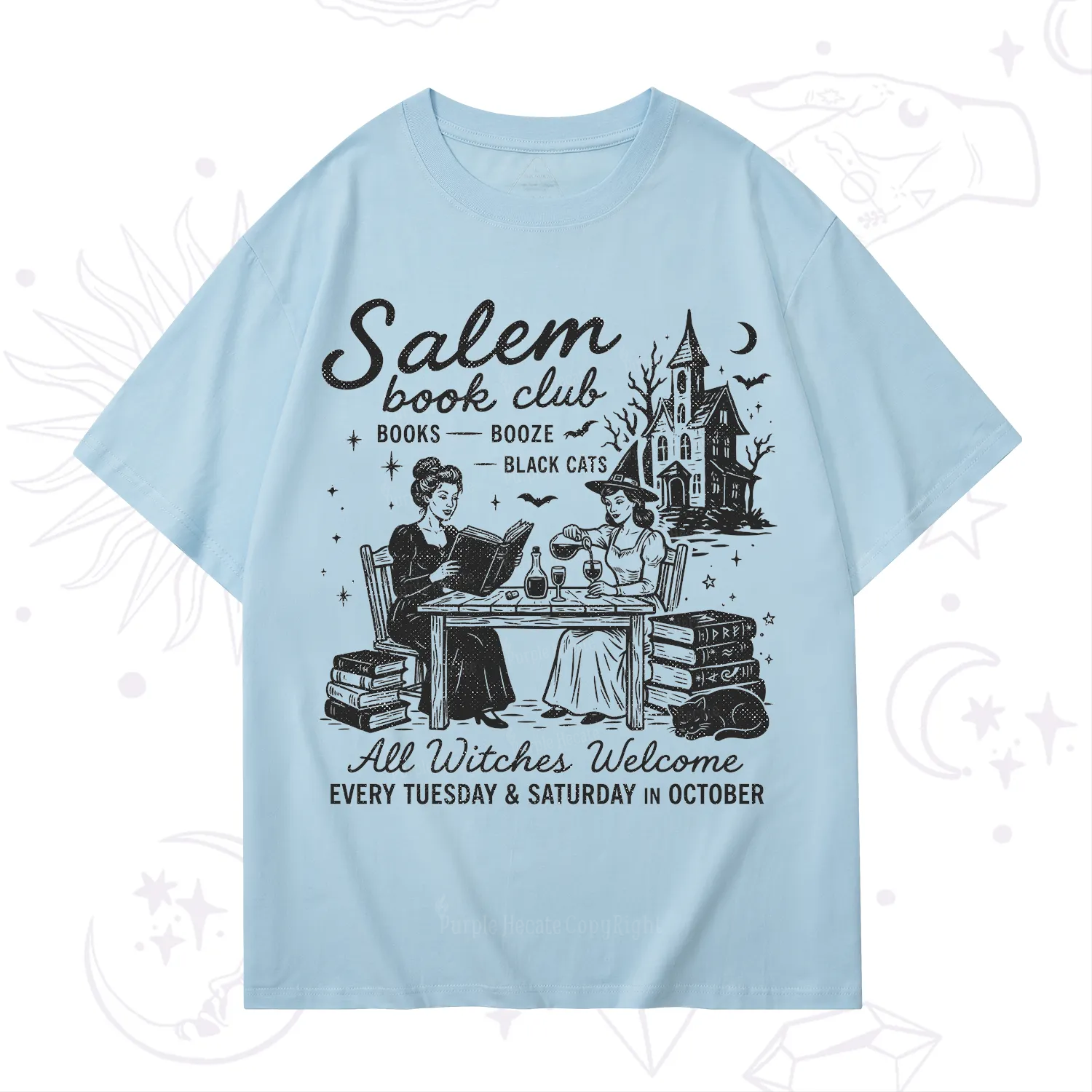 Purplehecate Salem Book Club T-Shirt